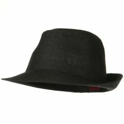 Otto Twisted Toyo Straw Fedora Hat