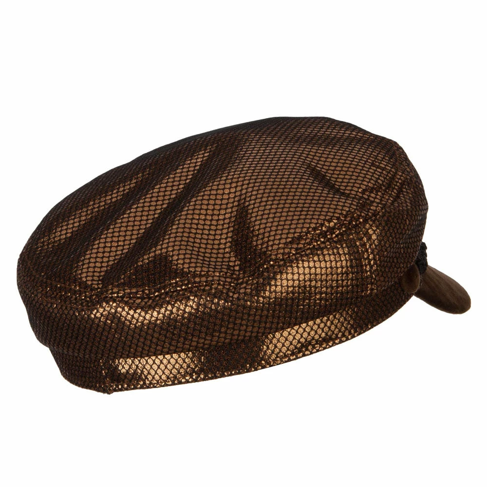 Something Special Two Tone Metallic And Velvet Greek Fisherman Cap 10 Something Special Two Tone Metallic And Velvet Greek Fisherman Cap - Image 8
