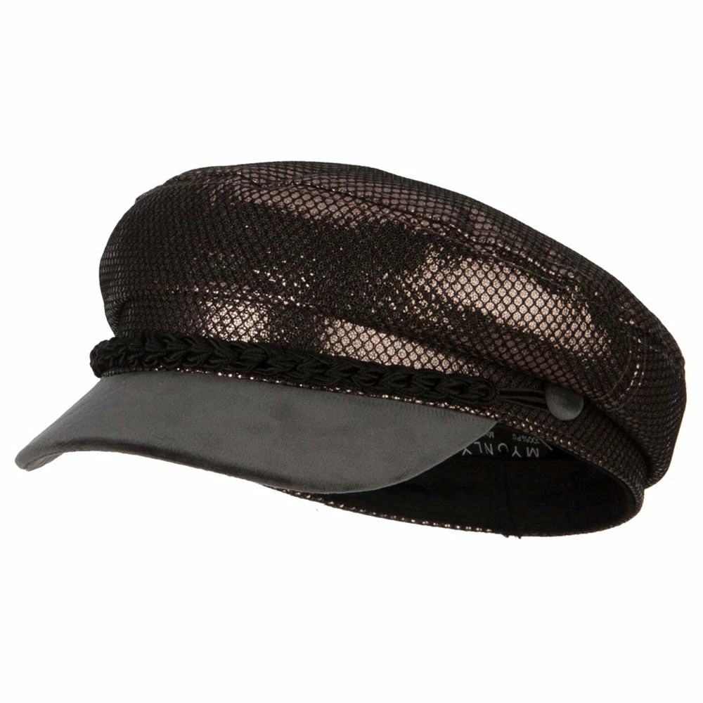 Something Special Two Tone Metallic And Velvet Greek Fisherman Cap 13 Something Special Two Tone Metallic And Velvet Greek Fisherman Cap - Image 11