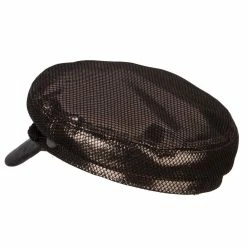 Something Special Two Tone Metallic And Velvet Greek Fisherman Cap 28 Something Special Two Tone Metallic And Velvet Greek Fisherman Cap -Adams Shop tt003ic silver 2