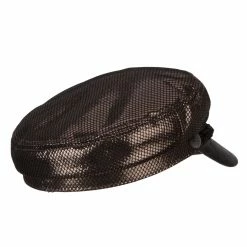 Something Special Two Tone Metallic And Velvet Greek Fisherman Cap 29 Something Special Two Tone Metallic And Velvet Greek Fisherman Cap -Adams Shop tt003ic silver 3