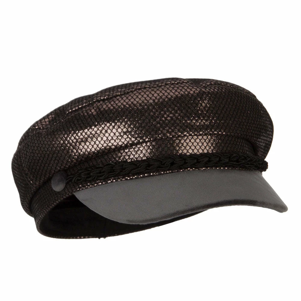 Something Special Two Tone Metallic And Velvet Greek Fisherman Cap 17 Something Special Two Tone Metallic And Velvet Greek Fisherman Cap - Image 15