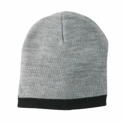 Artex Two Tone Short Beanie 56 Artex Two Tone Short Beanie -Adams Shop tw001ms lt grey black 5