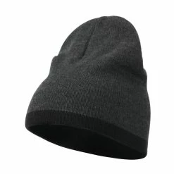 Artex Two Tone Short Beanie 57 Artex Two Tone Short Beanie -Adams Shop tw002ms dk grey black 1