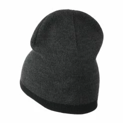 Artex Two Tone Short Beanie 58 Artex Two Tone Short Beanie -Adams Shop tw002ms dk grey black 2