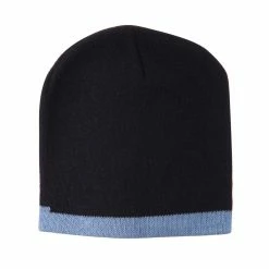 Artex Two Tone Short Beanie 66 Artex Two Tone Short Beanie -Adams Shop tw003ms black blue 5