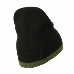 Artex Two Tone Short Beanie 69 Artex Two Tone Short Beanie -Adams Shop tw004ms black olive 3