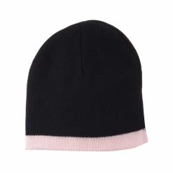 Artex Two Tone Short Beanie 86 Artex Two Tone Short Beanie -Adams Shop tw007ms black pink 5