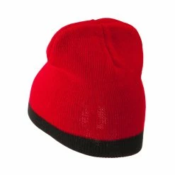 Artex Two Tone Short Beanie 88 Artex Two Tone Short Beanie -Adams Shop tw008ms red black 2