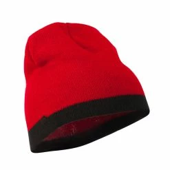 Artex Two Tone Short Beanie 90 Artex Two Tone Short Beanie -Adams Shop tw008ms red black 4