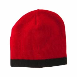 Artex Two Tone Short Beanie 91 Artex Two Tone Short Beanie -Adams Shop tw008ms red black 5
