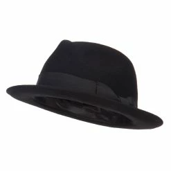 Jeanne Simmons Men's Wool Felt Upbrim Fedora