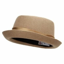 Hatiya Wool Upbrim Pork Pie Fedora