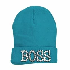 Something Special Boss Rhinestones Cuff Long Beanie 61 Something Special Boss Rhinestones Cuff Long Beanie -Adams Shop uf005bf turquoise 5 1