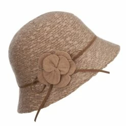 Jeanne Simmons Women's Flower Yarn Bucket Hat -Adams Shop uh003bh gold 5