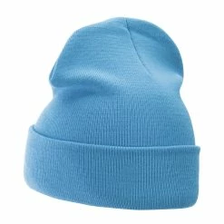 Bayside 12 Inch Solid Knit Cuff Long Beanie -Adams Shop um004bf carolina blue 2 1