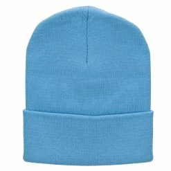Bayside 12 Inch Solid Knit Cuff Long Beanie -Adams Shop um004bf carolina blue 5 1