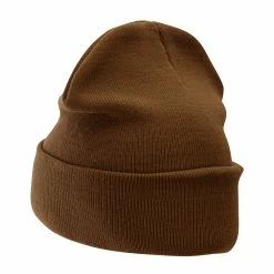Bayside 12 Inch Solid Knit Cuff Long Beanie -Adams Shop um006bf coyote brown 2 1