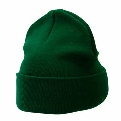 Bayside 12 Inch Solid Knit Cuff Long Beanie -Adams Shop um009bf forest green 3 1