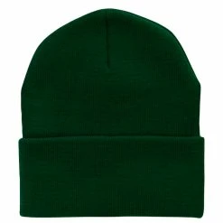 Bayside 12 Inch Solid Knit Cuff Long Beanie -Adams Shop um009bf forest green 5 1