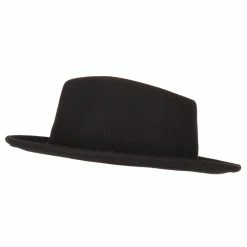 Jeanne Simmons Unisex Wool Felt Twisted Suede Trim Band Accented Fedora Hat 21 Jeanne Simmons Unisex Wool Felt Twisted Suede Trim Band Accented Fedora Hat -Adams Shop un002cf black 5