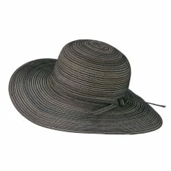 Jeanne Simmons UPF 40+ Poly Braid 4 Inch Flat Brim Hat 40 Jeanne Simmons UPF 40+ Poly Braid 4 Inch Flat Brim Hat -Adams Shop up001fw 2