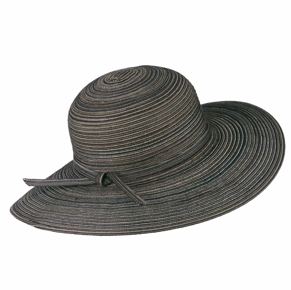 Jeanne Simmons UPF 40+ Poly Braid 4 Inch Flat Brim Hat 5 Jeanne Simmons UPF 40+ Poly Braid 4 Inch Flat Brim Hat - Image 3