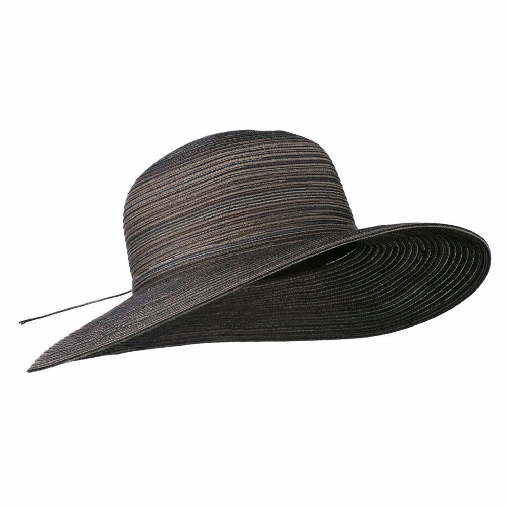 Jeanne Simmons UPF 40+ Poly Braid 4 Inch Flat Brim Hat 7 Jeanne Simmons UPF 40+ Poly Braid 4 Inch Flat Brim Hat - Image 5