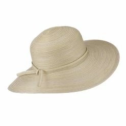 Jeanne Simmons UPF 40+ Poly Braid 4 Inch Flat Brim Hat 46 Jeanne Simmons UPF 40+ Poly Braid 4 Inch Flat Brim Hat -Adams Shop up002fw 3