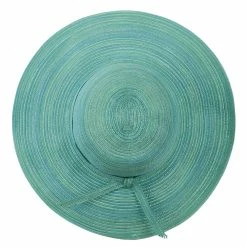 Jeanne Simmons UPF 40+ Poly Braid 4 Inch Flat Brim Hat 55 Jeanne Simmons UPF 40+ Poly Braid 4 Inch Flat Brim Hat -Adams Shop up004fw 5