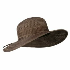 Jeanne Simmons UPF 40+ Poly Braid 4 Inch Flat Brim Hat 60 Jeanne Simmons UPF 40+ Poly Braid 4 Inch Flat Brim Hat -Adams Shop up005fw 4