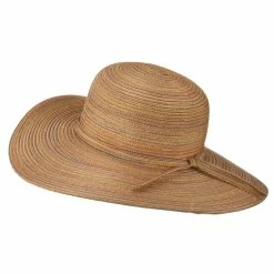 Jeanne Simmons UPF 40+ Poly Braid 4 Inch Flat Brim Hat 69 Jeanne Simmons UPF 40+ Poly Braid 4 Inch Flat Brim Hat -Adams Shop up007fw 2