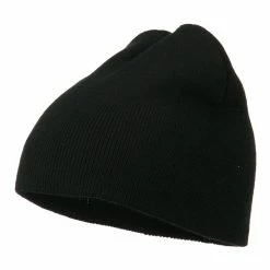 Otto Ultra Soft Acrylic Knit Beanie 62 Otto Ultra Soft Acrylic Knit Beanie -Adams Shop us003ps black 1