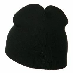 Otto Ultra Soft Acrylic Knit Beanie 63 Otto Ultra Soft Acrylic Knit Beanie -Adams Shop us003ps black 2