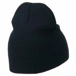 Otto Ultra Soft Acrylic Knit Beanie 69 Otto Ultra Soft Acrylic Knit Beanie -Adams Shop us004ps navy 3