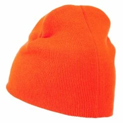 Otto Ultra Soft Acrylic Knit Beanie 73 Otto Ultra Soft Acrylic Knit Beanie -Adams Shop us005ps neon orange 2