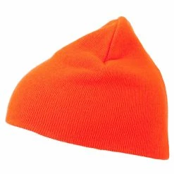 Otto Ultra Soft Acrylic Knit Beanie 76 Otto Ultra Soft Acrylic Knit Beanie -Adams Shop us005ps neon orange 5
