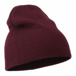 Otto Ultra Soft Acrylic Knit Beanie 80 Otto Ultra Soft Acrylic Knit Beanie -Adams Shop us006ps maroon 4