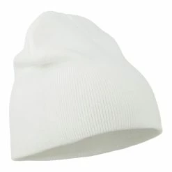 Otto Ultra Soft Acrylic Knit Beanie 90 Otto Ultra Soft Acrylic Knit Beanie -Adams Shop us008ps white 4