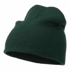 Otto Ultra Soft Acrylic Knit Beanie 92 Otto Ultra Soft Acrylic Knit Beanie -Adams Shop us009ps dk green 1