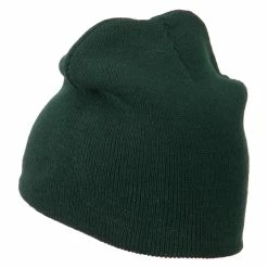 Otto Ultra Soft Acrylic Knit Beanie 93 Otto Ultra Soft Acrylic Knit Beanie -Adams Shop us009ps dk green 2