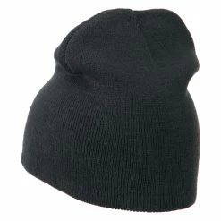 Otto Ultra Soft Acrylic Knit Beanie 98 Otto Ultra Soft Acrylic Knit Beanie -Adams Shop us010ps charcoal 2