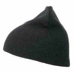 Otto Ultra Soft Acrylic Knit Beanie 101 Otto Ultra Soft Acrylic Knit Beanie -Adams Shop us010ps charcoal 5