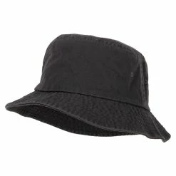 MG Unisex Multipurpose Crushable Cotton Twill Bucket Hat 47 MG Unisex Multipurpose Crushable Cotton Twill Bucket Hat -Adams Shop ux002bh charcoal 1 1