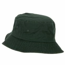 MG Unisex Multipurpose Crushable Cotton Twill Bucket Hat 53 MG Unisex Multipurpose Crushable Cotton Twill Bucket Hat -Adams Shop ux003bh dk green 2 1