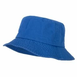 MG Unisex Multipurpose Crushable Cotton Twill Bucket Hat 72 MG Unisex Multipurpose Crushable Cotton Twill Bucket Hat -Adams Shop ux007bh royal 1