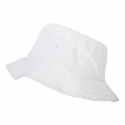 MG Unisex Multipurpose Crushable Cotton Twill Bucket Hat 81 MG Unisex Multipurpose Crushable Cotton Twill Bucket Hat -Adams Shop ux008bh white 5 1