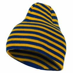 Artex Trendy Striped Beanie 157 Artex Trendy Striped Beanie -Adams Shop va015bn royal yellow 1