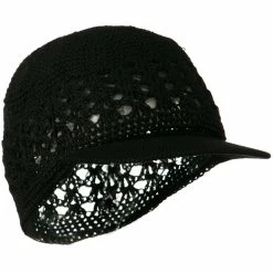 Broadway Visor Cotton Kufi Cap -Adams Shop vc005db 4