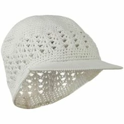 Broadway Visor Cotton Kufi Cap -Adams Shop vc006db 4